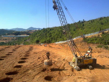 强夯置换处理地基的施工规定